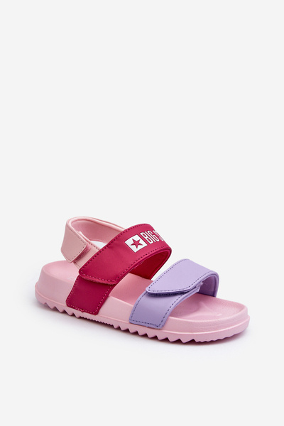 Ľahké sandále pre dievča Big Star NN374530 Ružové