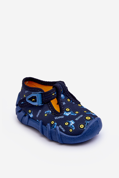 Befado Papci Shoes Boys 110p477 Navy modrá