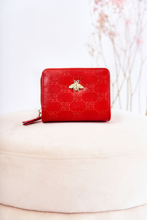 Dámska malá peňaženka s dekoráciou Red Sanchos