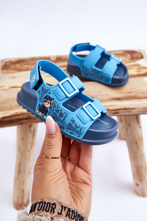 Detské sandále psi hliadky Grendene Kids jj385017 modrá
