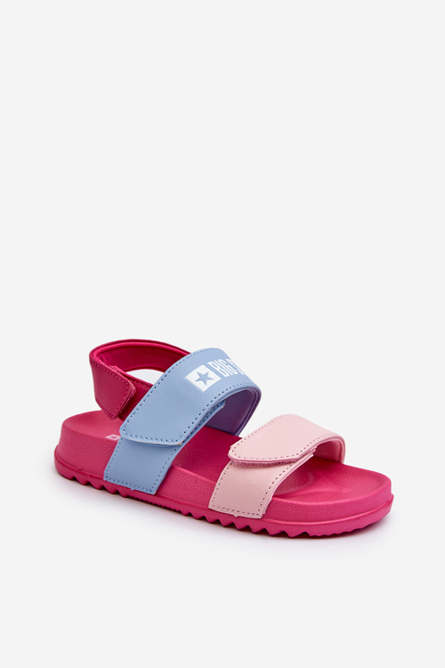 Ľahké sandále pre dievčatko Big Star NN374527 Ružové